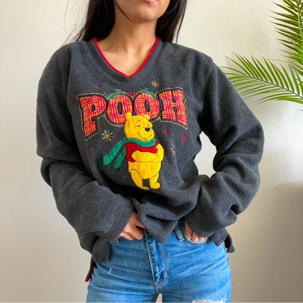 Disney | Pooh Holiday Fleece Sweater